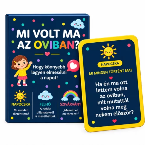 Mi volt ma az oviban?: