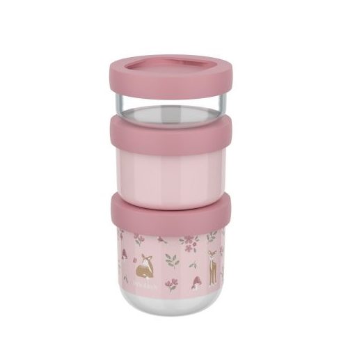 Little Dutch gyerek snack box készlet 3 db-os - Fairy Garden