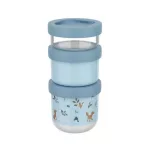 Little Dutch gyerek snack box készlet 3 db-os - Forest Friends