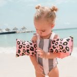 Swim Essentials karúszó 0-2 év - Rose Gold Leopard 
