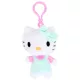 Hello Kitty Plüss Táskaklipp 12 cm- es zöld