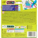 Crayola Washable Markers: Lemosható, neon színű filctollkészlet - 10 db-os