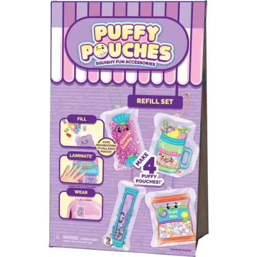 Puffy Pouches: Pufi charm design szett - utántöltő, többféle
