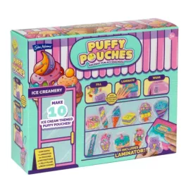 Puffy Pouches: Pufi charm design szett - fagyizó