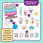 Puffy Pouches: Pufi charm design szett - fagyizó