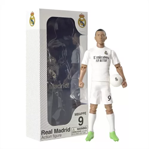 Focista akciófigura, 20 cm - Real Madrid, Mbappé 9