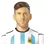 Focista akciófigura, 20 cm - Argentina, Messi 10