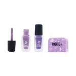 Canenco Create It! Körömlakkok, 2 db-os - lila és glitter