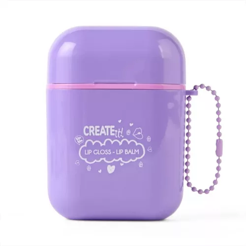 CANENCO, CREATE IT! Fülhallgató formájú szájfény lila