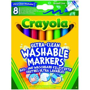 Crayola - 8 darabos extra-lemosható vastag filctoll