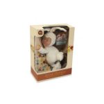 Anne Geddes babafigura - Fehér nyuszi