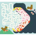 Auzou Letörölhető fejtörő feledatkártyák, Labirintusok