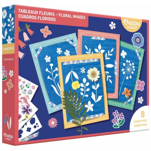 Auzou - Szárítottvirágos képek kreatív készlet 