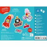 Auzou 100 drabos matrica készlet, Közlekedési járművek