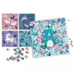 Auzou Flitteres képkészítő készlet, Varázslatos állatok