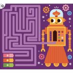 Auzou Letörölhető fejtörő feladatkártyák, Világűr