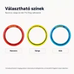 Aerobie Pro Ring | 33 cm-es Guinness-rekorder frizbi extra hosszú dobásokhoz
