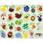 Auzou 300 db-os matrica készlet fém dobozban, Húsvét