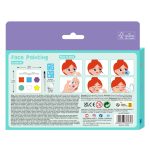 Avenir Arcfestő készlet stencillel, Csillagok