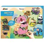 Avenir Jancsiszöges képkarcoló, Erdei állatok