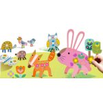 Avenir Matricázó és 3D modell készítő készlet, Állatok a kertben