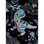 Avenir Karckép készítés stencillel, Dinoszaurusz