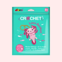 Avenir  Kulcstartó készítő horgoló készlet, Axolotl