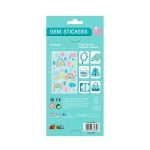 Avenir Csillogó kövek matrica készlet, Szivárványok