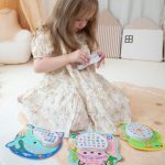 Avenir Felragasztható játék műköröm készlet, Az állatok királysága