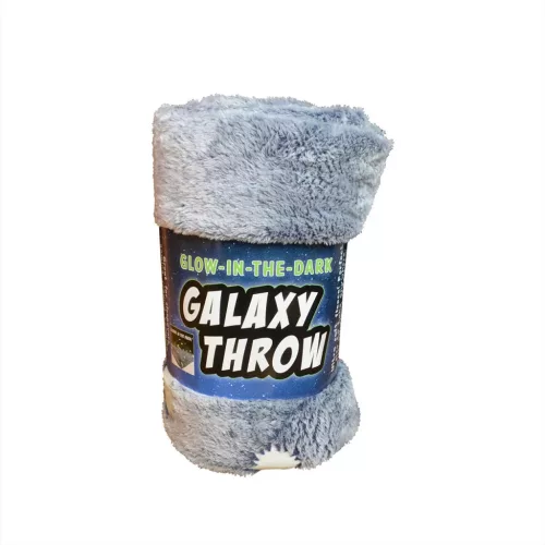 Buddy & Barney Sötétben világító takaró - Galaxis