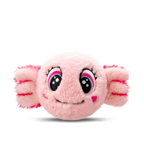 Bouncibles pattogó plüss labda - Bubbles, a rózsaszín axolotl
