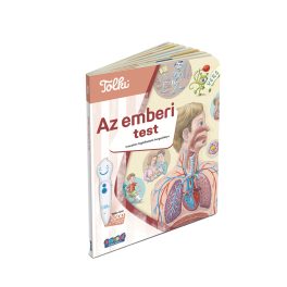 Tolki - Az emberi test - Interaktív foglalkoztató könyv