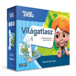   Tolki - Világatlasz - Interaktív foglalkoztató könyv - Készletben