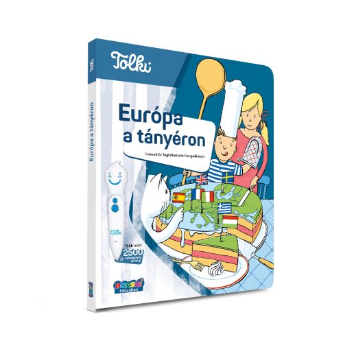 Tolki - Európa a tányéron - Interaktív foglalkoztató könyv