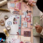 Little Dutch Újrafelhasználható Matricás füzet - Rosa és barátai