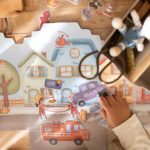 Little Dutch Újrafelhasználható Matricás füzet - Jim és barátai