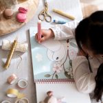 Little Dutch Varázsfüzet színesceruzával - Rosa és barátai