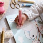 Little Dutch Varázsfüzet színesceruzával - Rosa és barátai