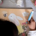 Little Dutch Varázsfüzet színesceruzával - Rosa és barátai