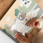 Little Dutch Varázsfüzet színesceruzával - Jim és barátai