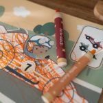 Little Dutch Varázsfüzet színesceruzával - Jim és barátai