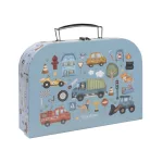 Little Dutch Kreatív készlet bőröndben - Jim járművei
