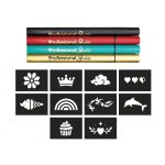 BUKI Különleges tetováló toll - arany