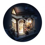 BUKI Dioráma 3D puzzle, Könyvesbolt 