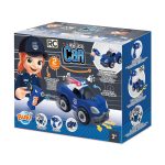 BUKI Távirányítós, hangot adó és összeszerelhető rendőrautó