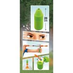 BUKI Játék csúzli nyilakkal és habszivacs palackkal