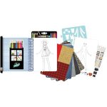 BUKI Divattervező füzet - Trendi ruhák