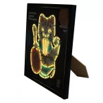 BUKI Neon kép készítő szett, Maneki-neko az integető macska