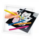 BUKI Neon kép készítő szett, Maneki-neko az integető macska