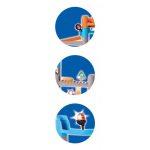 BUKI Mega golyópálya fénnyel és hanggal